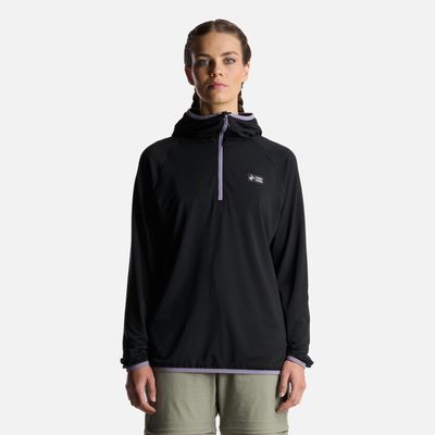 Poleron Mujer Taina Pro Negro Haka Honu I24