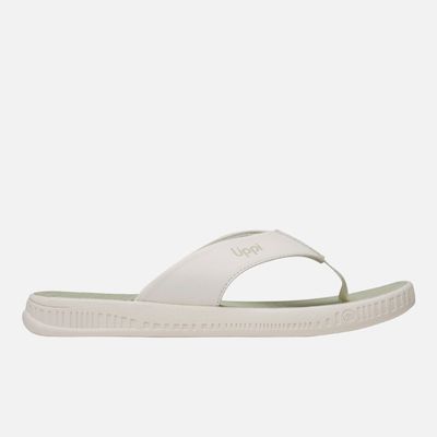 Sandalia Mujer Take Go Crema / Verde Lippi V26