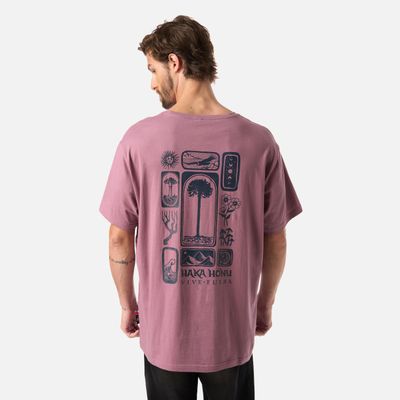 Imagen 2 del producto Polera Hombre Mosaicos Lila Haka Honu V26