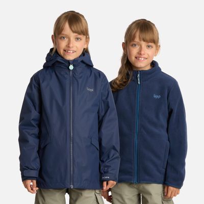 Chaqueta Niña Snowball Fusion-3 Hoody Azul Marino Lippi I25