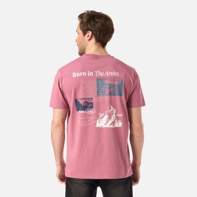 Imagen 2 del producto Polera Hombre Adventure Page T-Shirt Rosa Oscuro Lippi V26