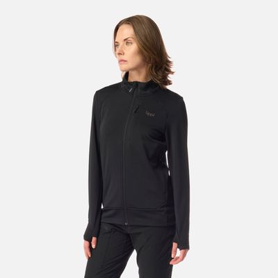 Imagen 2 del producto Polerón Mujer Viedma 1000 Nano-F Full Zip Negro Lippi