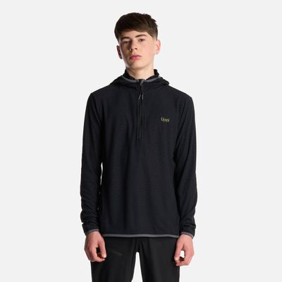 Polerón Teen Boy Mild Nano-F 14 Zip Hoody Negro Lippi V25