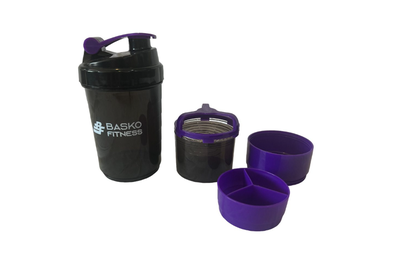 Imagen 1 del producto Shaker Mezclador Botella Deportiva Morado