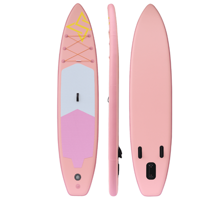 Stand Up Paddle Con Inflador Y Remo Rosa
