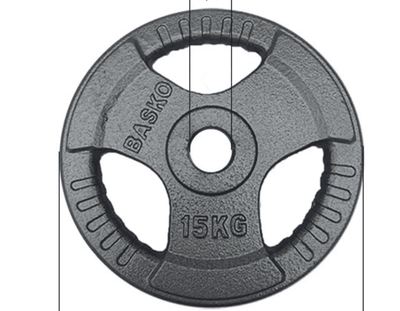 Discos Ol mpicos Acero Par 15 Kg