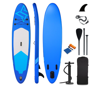 Stand Up Paddle Con Inflador Y Remo Azul