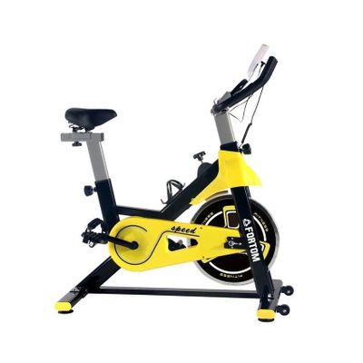 Bicicleta Spinning Black/Yellow Disco 8 KG