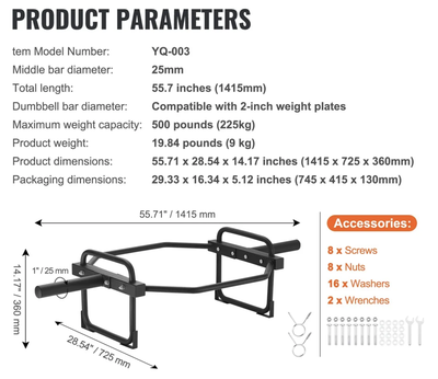 Imagen 2 del producto BARRA HEXAGONAL OLIMPICA