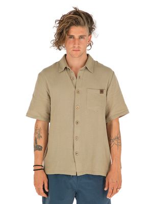 Guayabera Caqui Hombre Buffalo