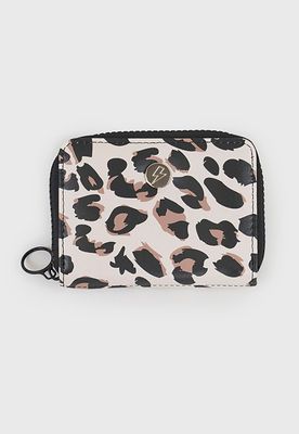 Billetera Mujer Pequeña Beige Corona