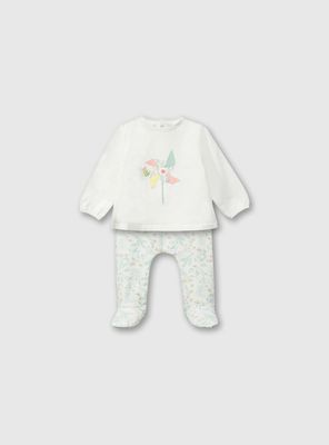 Conjunto Niña Blanco 53634 COLLOKY