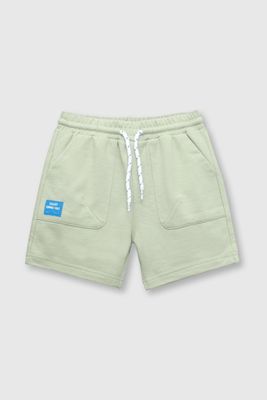 Bermuda de bebé niño liviano menta (3 a 36 meses)