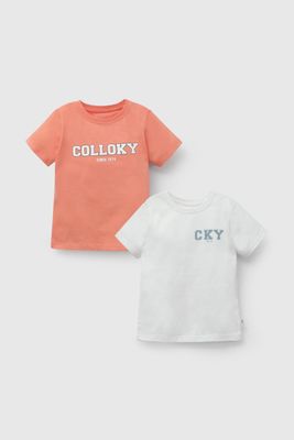 Imagen 2 del producto Pack Dos Poleras Multicolor Colloky De Niño P1JE3998V26