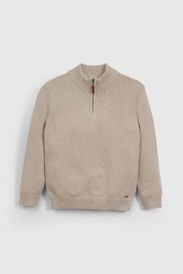 Imagen 1 del producto Sweater Beige Medio Cierre De Niño SWLA2177V26