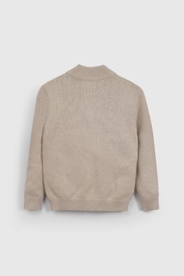 Imagen 2 del producto Sweater Beige Medio Cierre De Niño SWLA2177V26