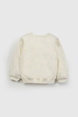 Imagen 2 del producto Polerón Blanco Manga Recogido De Niña PLPO3478V26