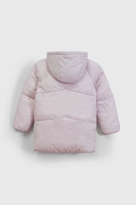 Imagen 2 del producto Parka Morada Acolchada con bolsillos y cierre para Niña