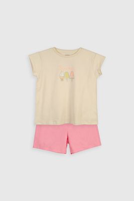 Imagen 1 del producto Pijama Corto Beige Niña