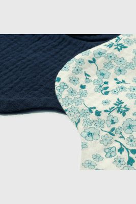 Imagen 2 del producto Pack 2 Baberos Celeste