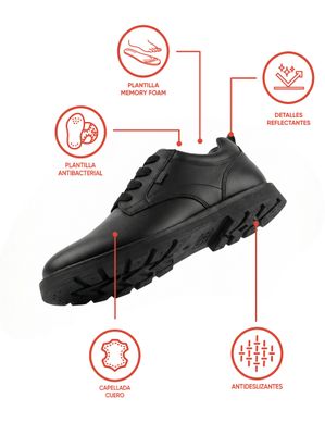 Imagen 2 del producto Zapato Escolar Negro 7240 Colloky