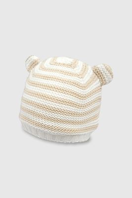 Imagen 2 del producto Set Gorro Colección Unisex Beige STLAU366I24 6/12M