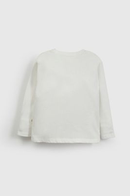 Imagen 2 del producto Polera Blanca Colloky De Niño POJE7309V26