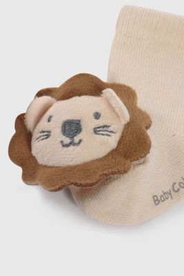 Imagen 2 del producto Calcetín Juguete Café León De Bebé JGAL0563V26