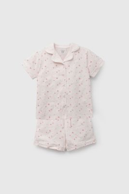 Pijama Rosado Camisero De Niña PJJE1431V26