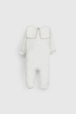 Imagen 2 del producto Osito Blanco Cuello Flores De Bebé OLGA0209V26