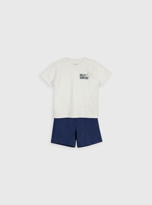 Imagen 2 del producto Pijama Corto Azul Niño