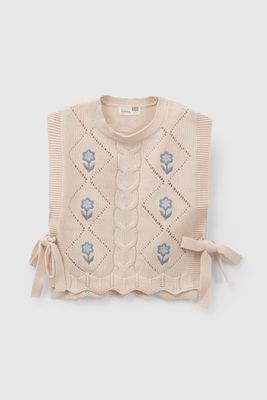 Sweater Beige Niña 7525 Colloky