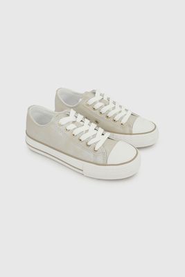 Zapatilla Niña Dorado 8139 Colloky