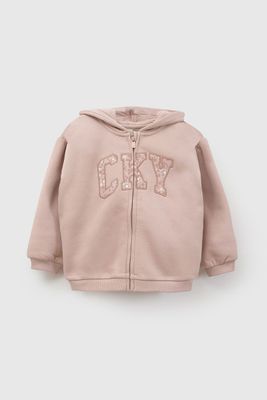 Polerón Niña Rosado 8212 Colloky