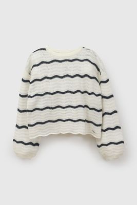 Imagen 1 del producto Sweater Niña Blanco 7694 Colloky