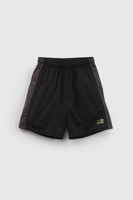Short Negro Deportivo De Niño SHPY0101V26