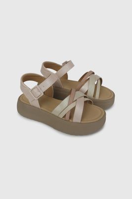 Sandalia Rosada con Plataforma 53160230V26