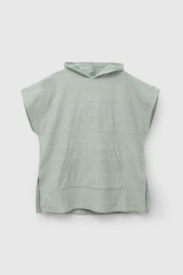 Toalla Con Capucha Verde De Niña TCTO0170V26