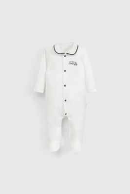 Osito Blanco Cuello De Bebé OLGA0109V26