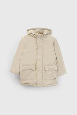 Parka Forrada Café