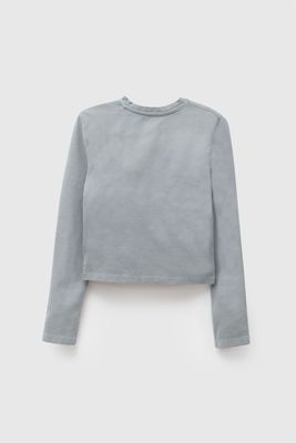 Imagen 2 del producto Polera Niña Gris 8176 Colloky