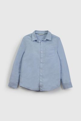 Camisa Celeste Oxford De Niño CAOX0140V26