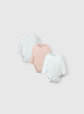 Pack de Bodies Niña Rosado 55946 Colloky