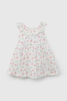 Vestido Multicolor Flores De Niña VEJE1098V26