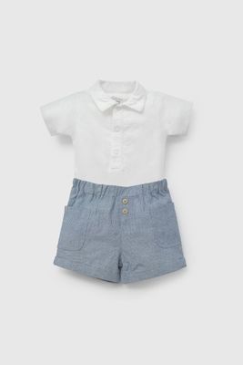 Conjunto Azul De Bebé COJE0151V26