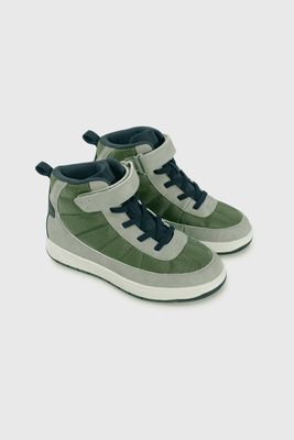 Botín de Niño Multicolor Caña Media con Velcro y Cordón