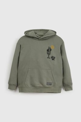 Polerón Verde Con Gorro De Niño PLPO1590V26