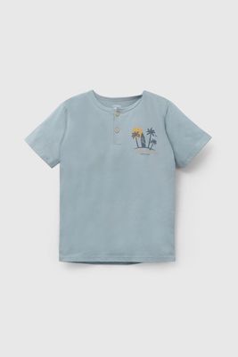 Imagen 2 del producto Pijama Celeste Playa De Niño PJJE0359V26