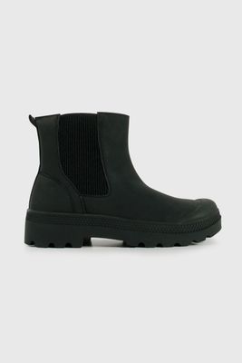 Imagen 2 del producto Bootie de Niña Negra Caña Alta con Cierre