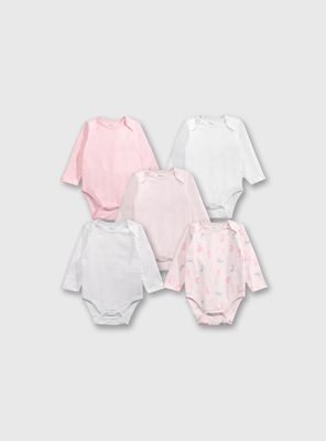 Pack de bodies Niña Rosado 55606 Colloky